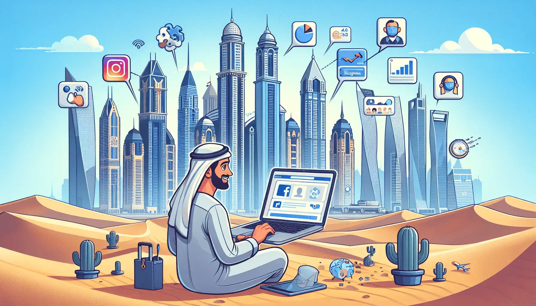 обложка для статьи про Таргетированная реклама для архитекторов в Дубае: эффективные методы