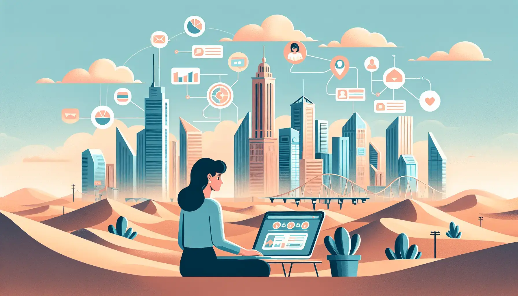 Продвижение сайтов в Дубае — SEO и привлечение клиентов в ОАЭ 1 обложка для статьи про Эффективные стратегии раскрутки сайтов для бизнеса в Дубае