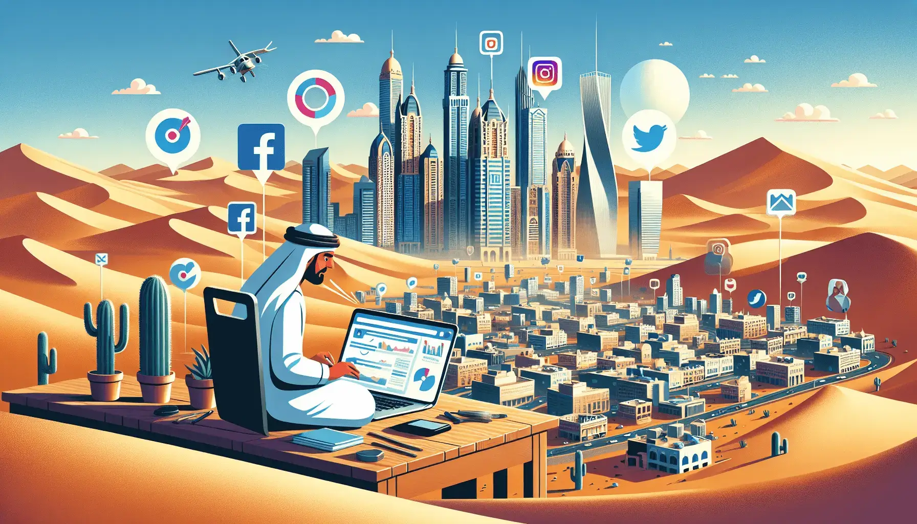 обложка для статьи про Таргетолог для бизнеса в Дубае: как выбрать специалиста