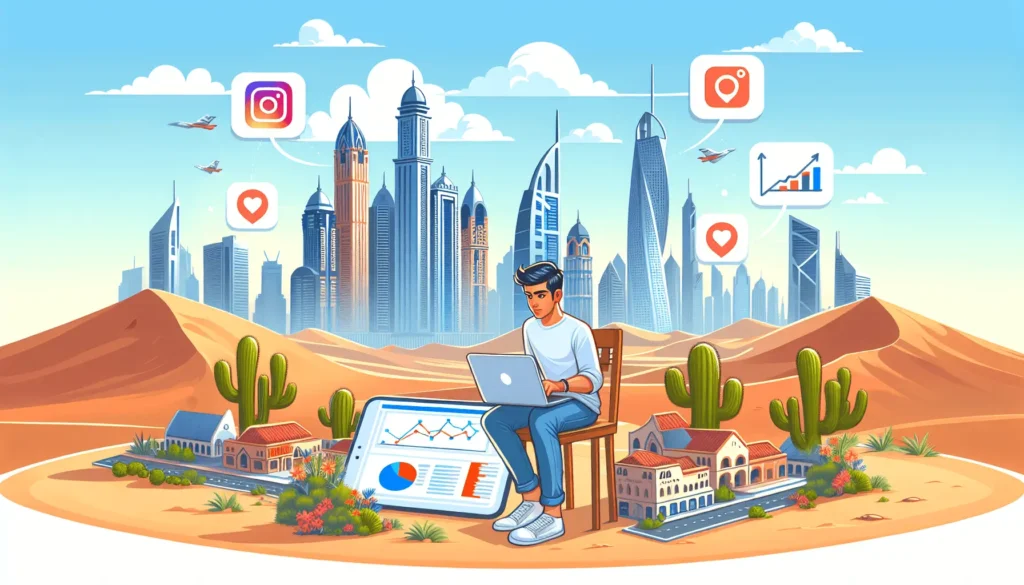 обложка для статьи про Таргетолог для интернет-магазинов в Дубае: ключ к успеху