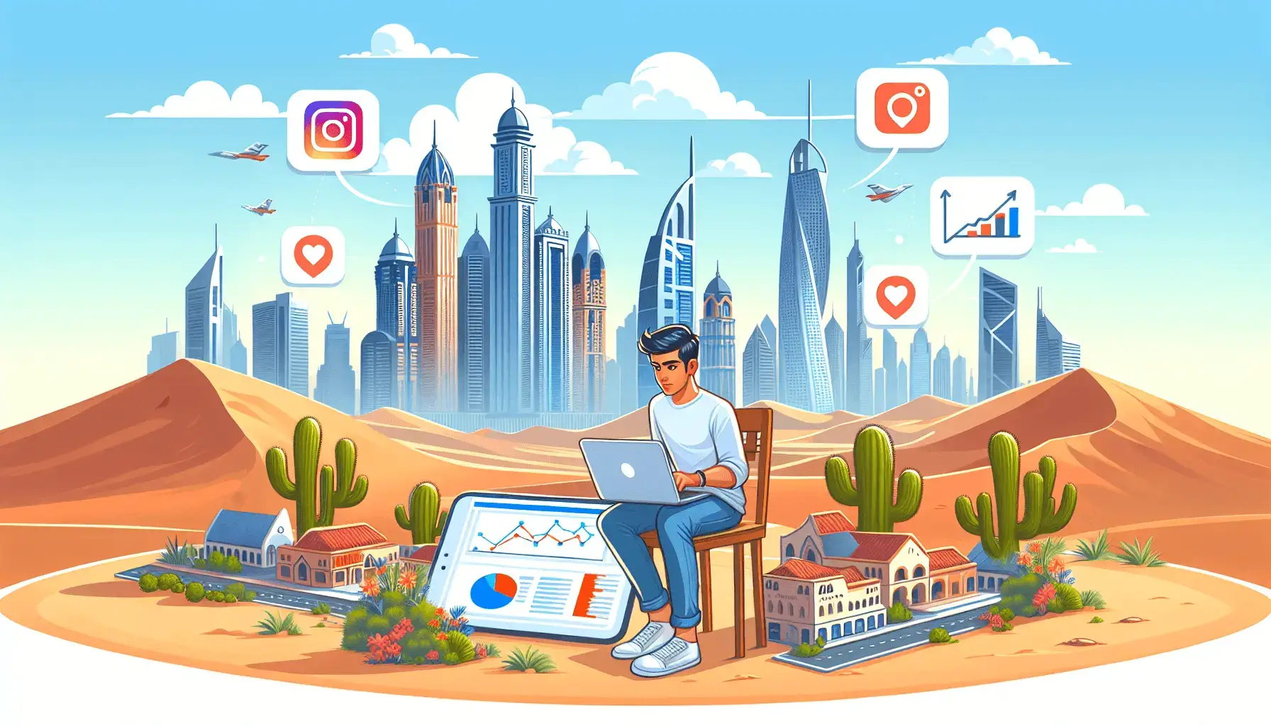 обложка для статьи про Таргетолог для интернет-магазинов в Дубае: ключ к успеху