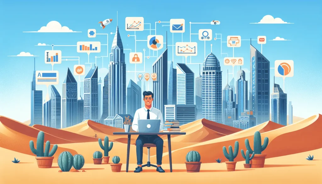 обложка для статьи про Продвижение сайта в Дубае: Успех в цифровом мире