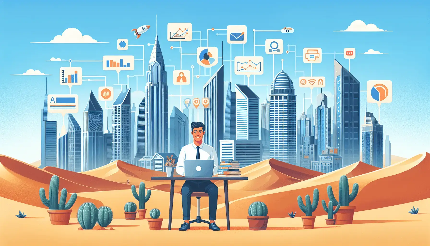 обложка для статьи про Продвижение сайта в Дубае: Успех в цифровом мире