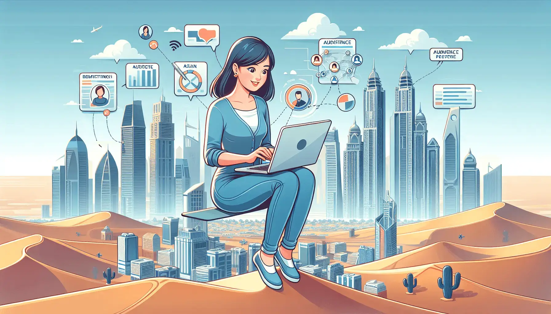 Ошибки таргета в ОАЭ: почему реклама в Дубае часто не приносит заявок 1 обложка для статьи про Ошибки в таргете в ОАЭ: Как избежать неэффективной рекламы