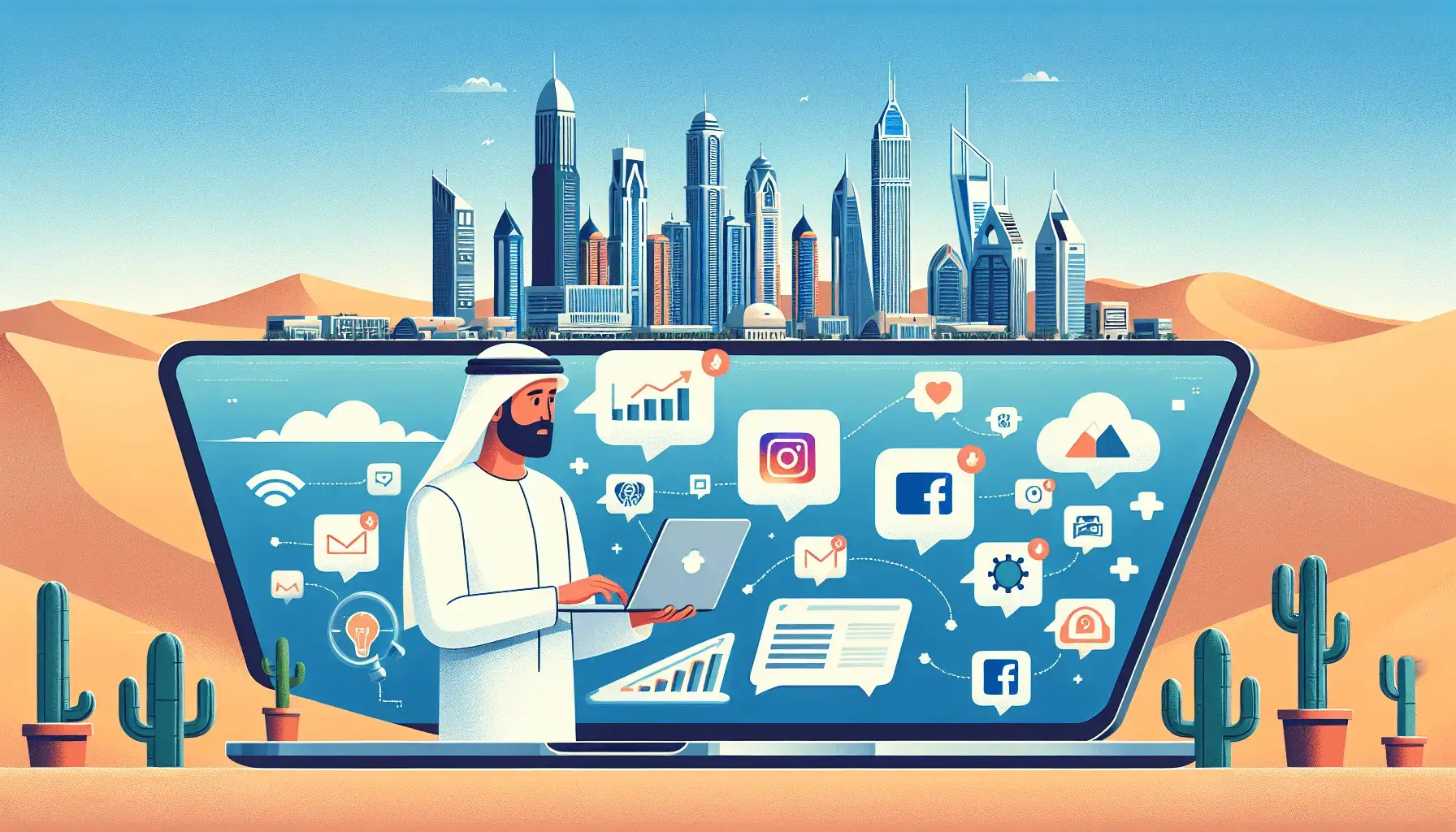 Targeted Advertising vs. Bloggers in Dubai — Which Promotion Tool Works Better in the UAE 1 обложка для статьи про