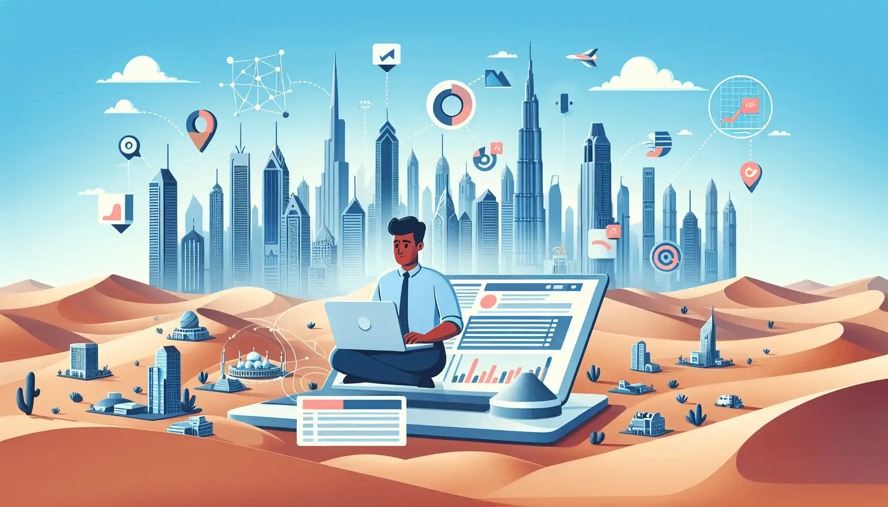 Маркетинг в социальных сетях в ОАЭ для бизнеса 1 обложка для статьи про Маркетинг в социальных сетях в ОАЭ: Успех и стратегии SMM