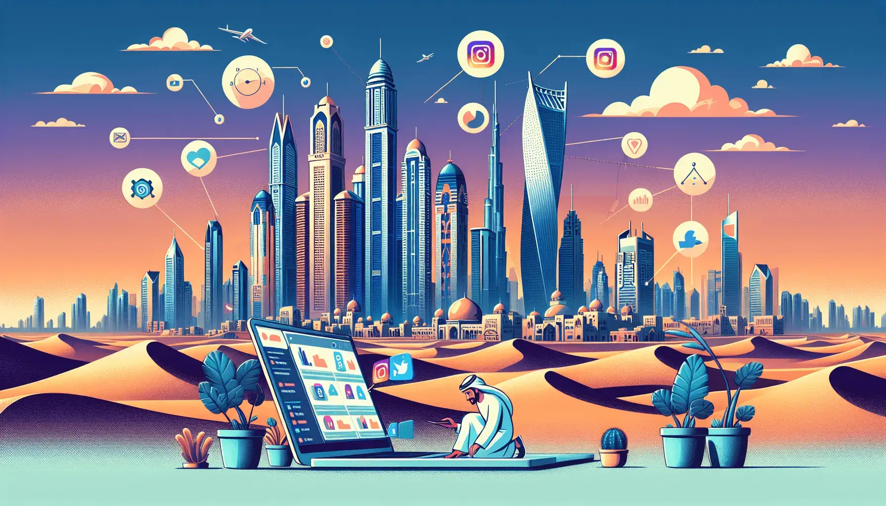 обложка для статьи про Таргетированная реклама в Instagram для диетологов в Дубае