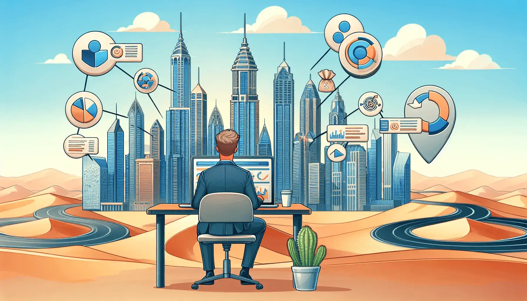 обложка для статьи про Facebook Ads для видеографов: как привлечь клиентов в Дубае