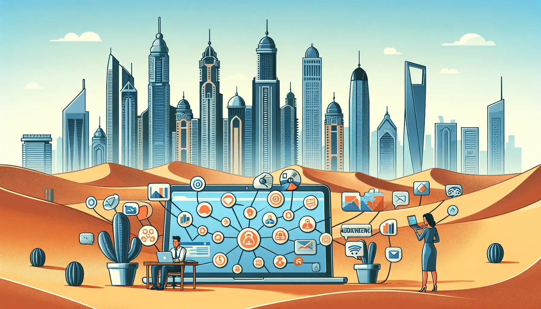 обложка для статьи про SMM для архитекторов в Дубае: стратегии продвижения услуг