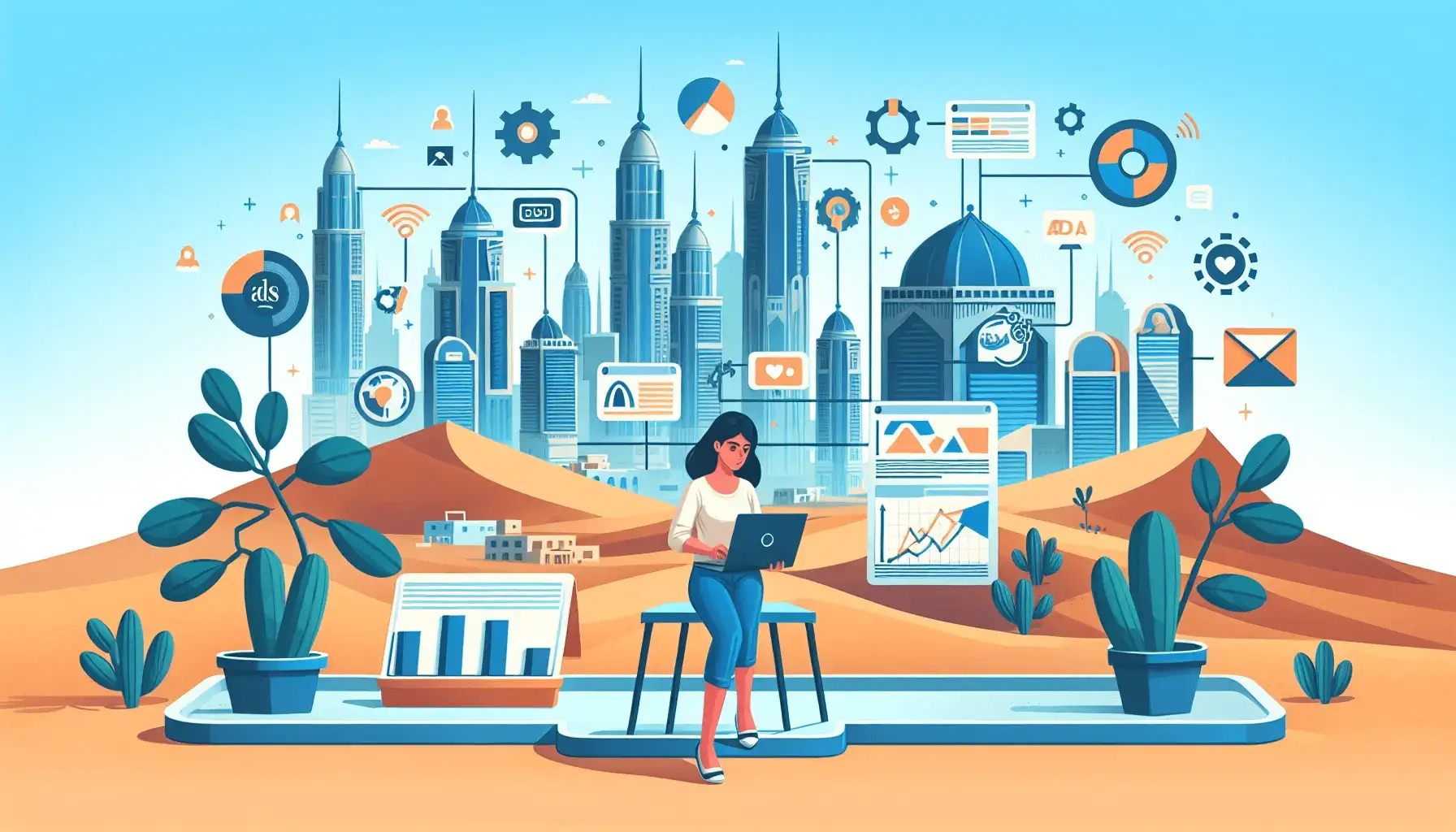 обложка для статьи про Таргетированная реклама для баристов в Дубае: привлечение клиентов