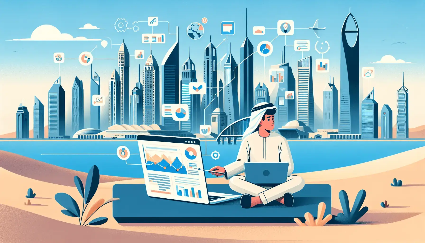 обложка для статьи про Таргетированная реклама в Instagram для копирайтеров в Дубае