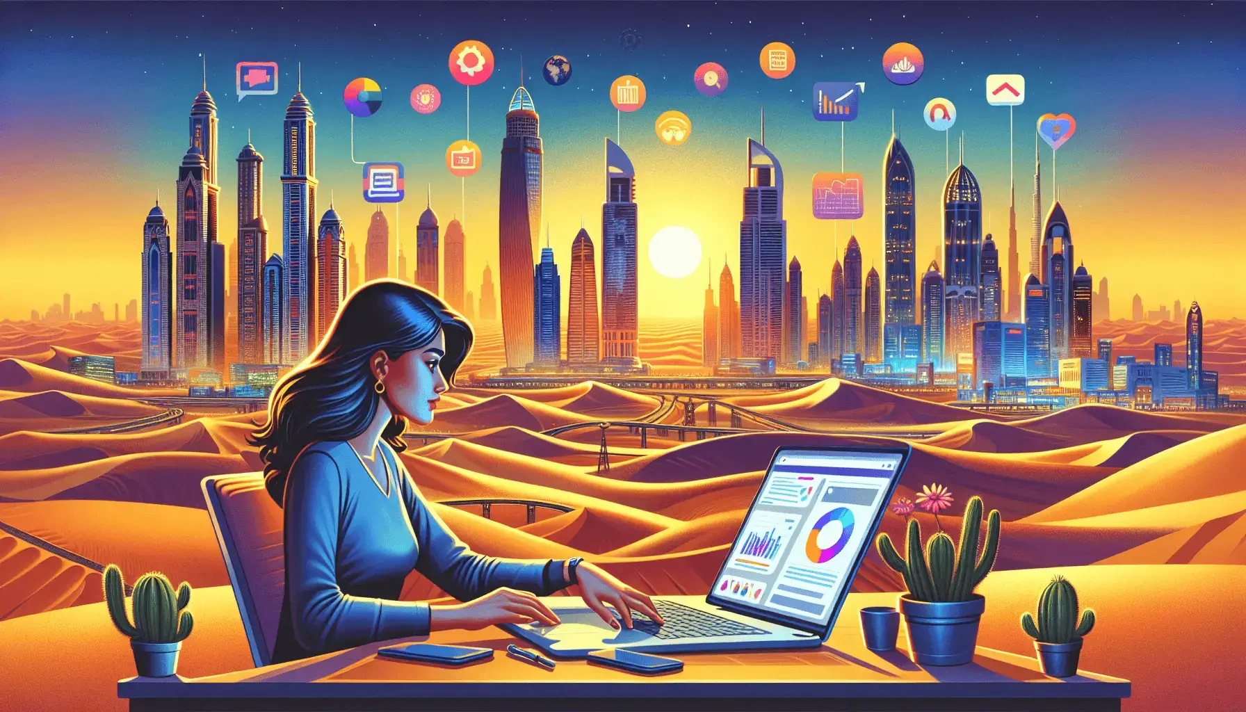 обложка для статьи про Таргетированная реклама в Instagram: Роль копирайтеров в Дубае