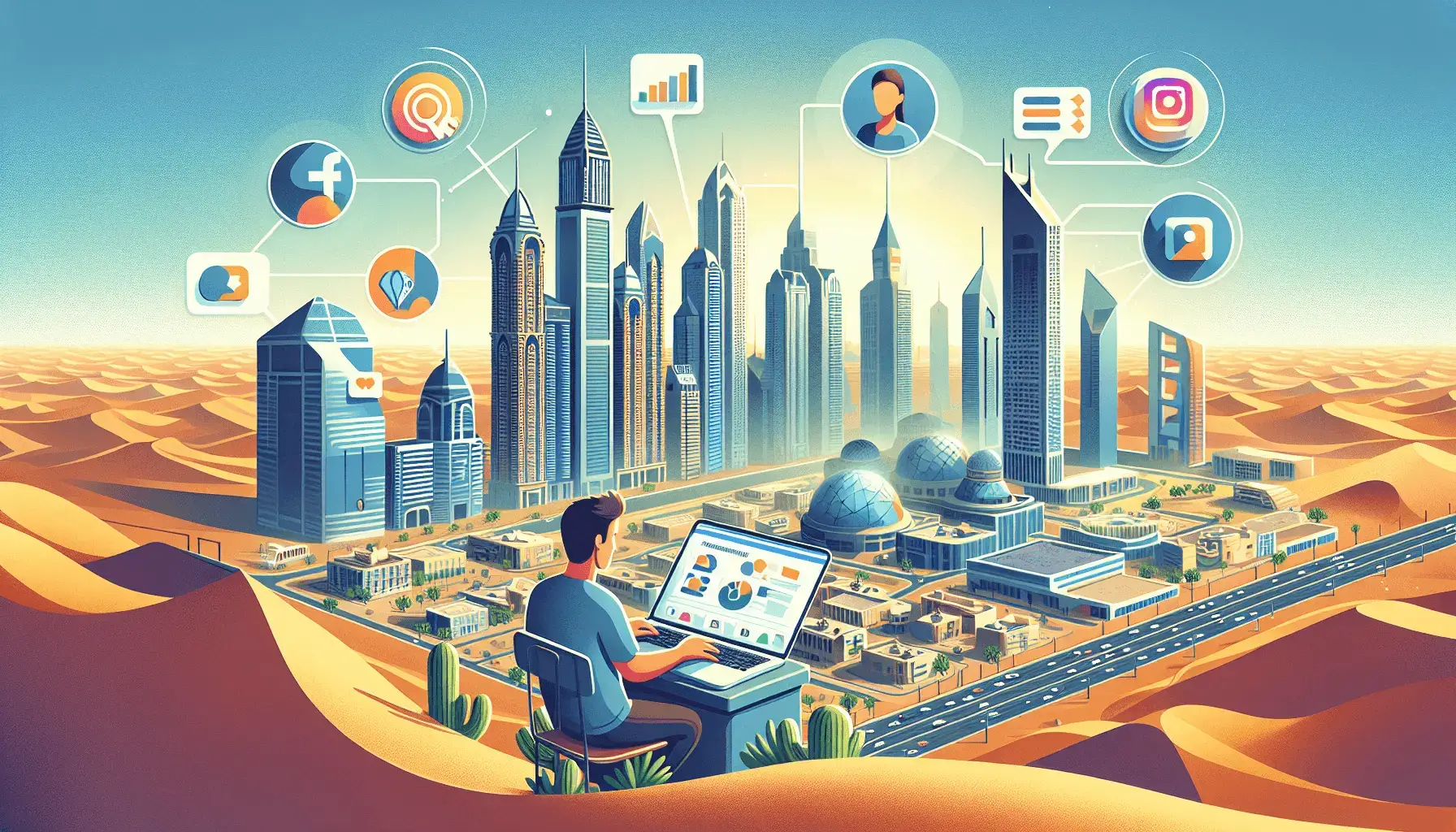 обложка для статьи про Как выбрать рекламное агентство в Дубае для вашего бизнеса