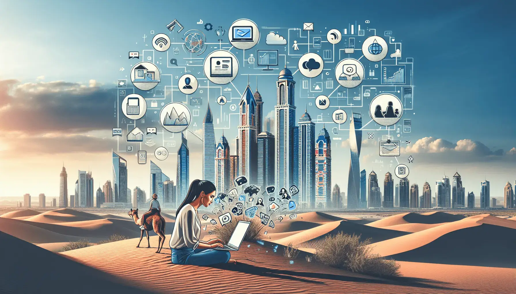 обложка для статьи про Эффективные стратегии Facebook Ads для продавцов в Дубае