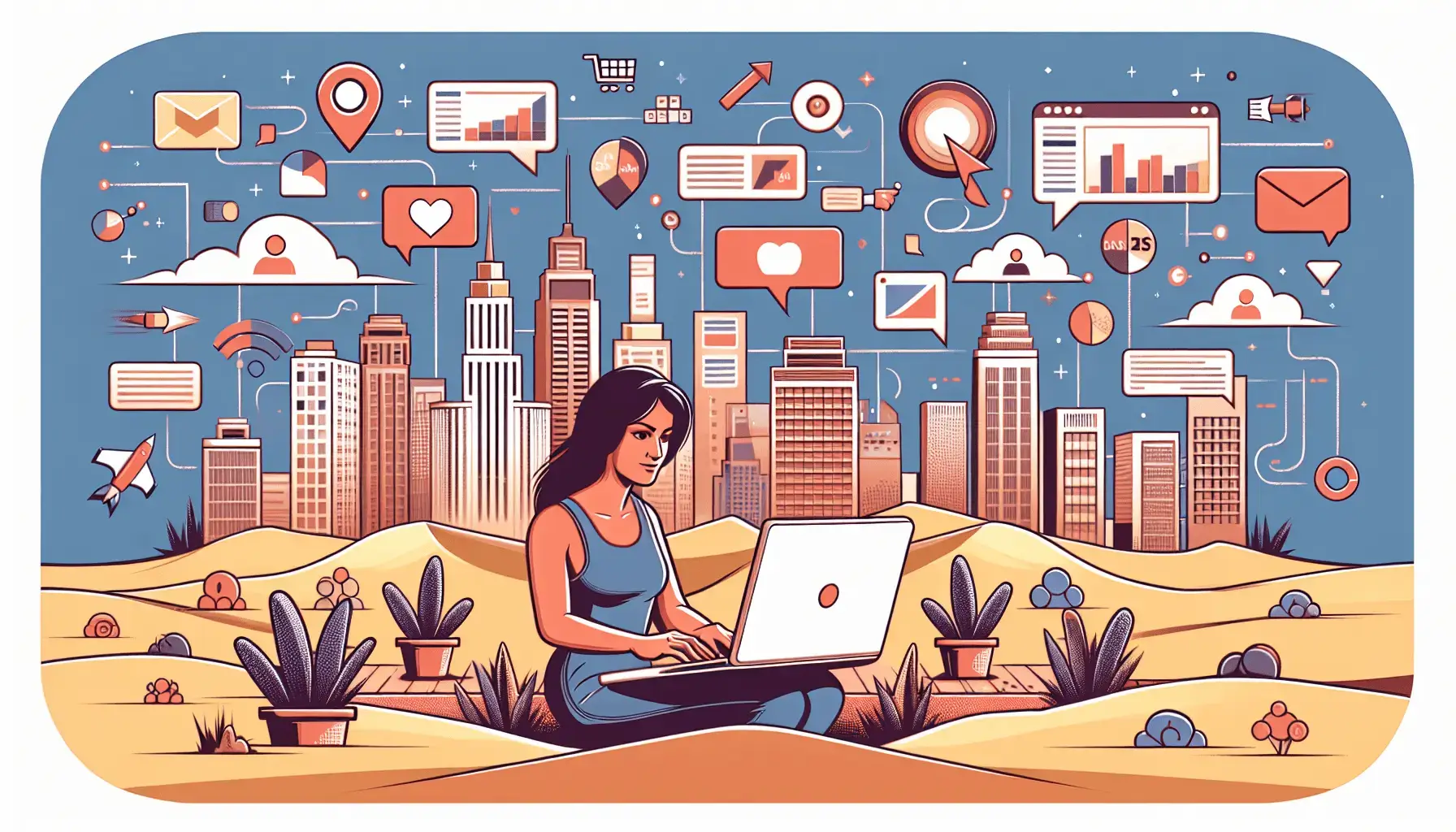 обложка для статьи про Таргетированная реклама в Instagram для онлайн-школ в Дубае