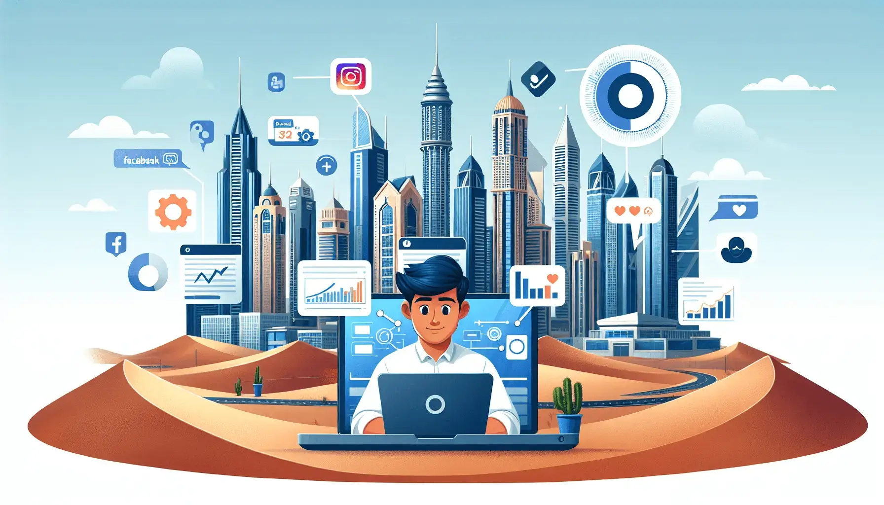 обложка для статьи про Таргетированная реклама в Instagram для вокалистов в Дубае