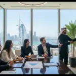 Когда зовешь людей из Дубая на офлайн — а продаешь онлайн. Да, реально работает.