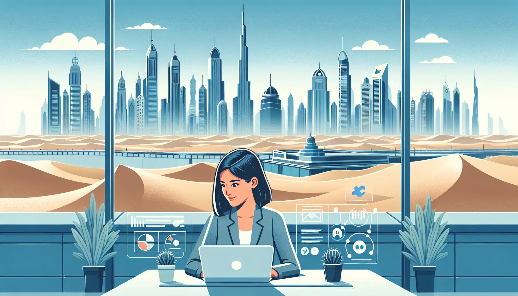 Таргетолог для клиники в Абу-Даби: рост пациентов в ОАЭ. 1 обложка для статьи про Особенности продвижения медицинских услуг в ОАЭ: почему нужен специализированный таргетолог?