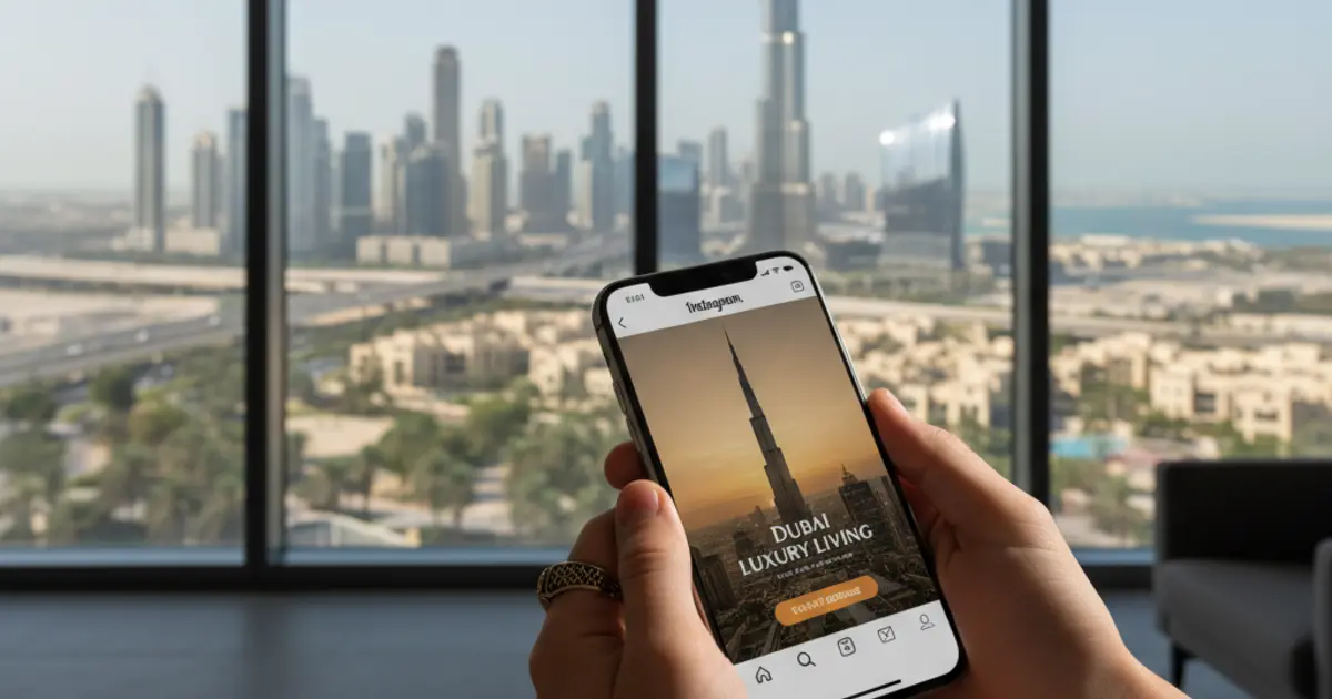 обложка для статьи Запуск рекламы в Instagram: руководство для Дубая