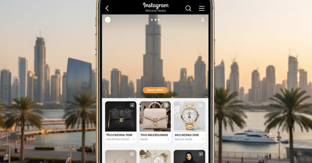 обложка для статьи Реклама в Instagram в Дубае для интернет-магазинов